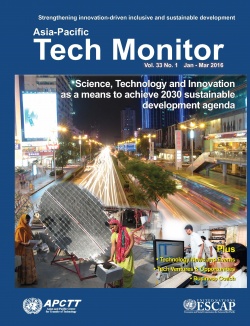 The Asia Pacific Tech Monitor brings you up-to-date information on trends in technology transfer and development, technology policies, and new products and processes. The Yellow Pages feature Business Coach for innovative firms, as well as technology offers and requests.